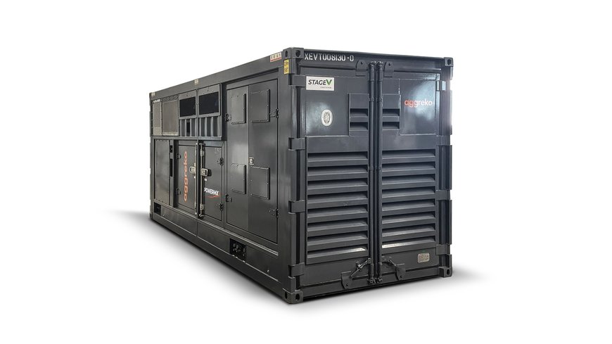 Aggreko unveil Market-first three-engine generator with the brand new POWERMX range